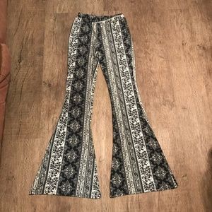 About a Girl Women's Paisley Flare Pants